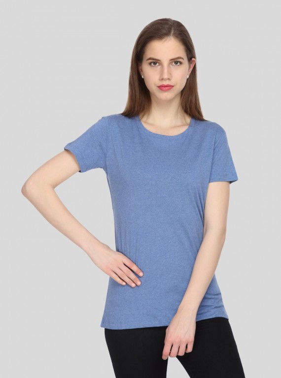 Light Blue Crew Neck TShirt