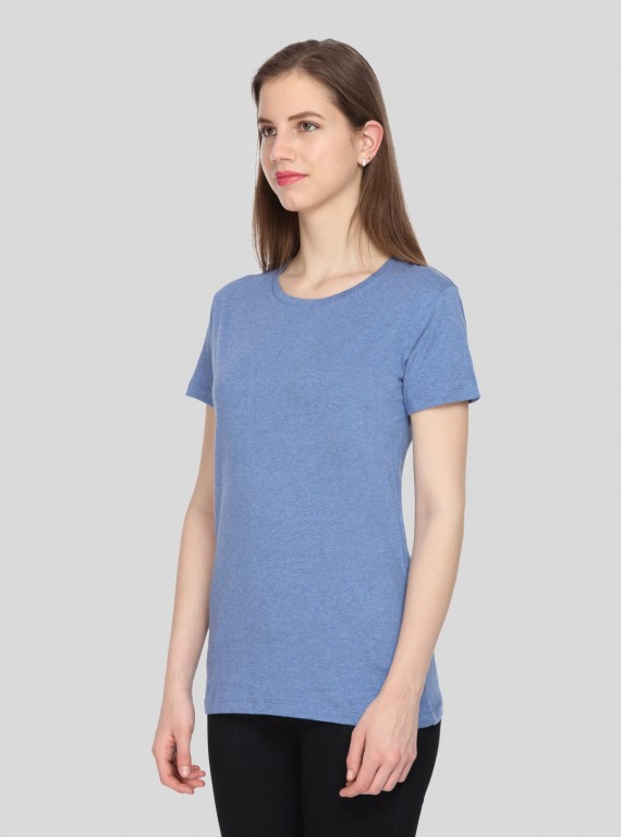 Light Blue Crew Neck TShirt