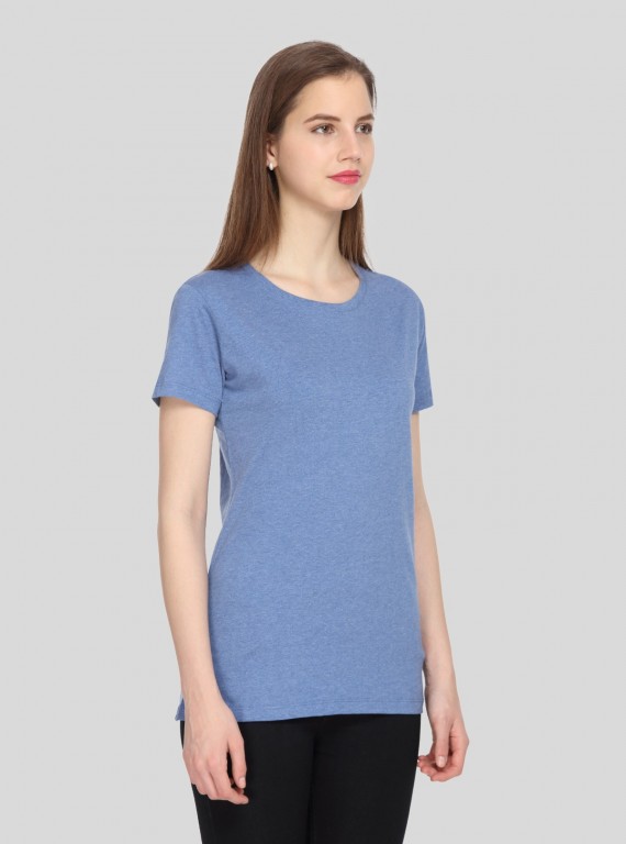 Light Blue Crew Neck TShirt