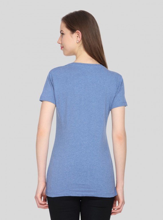 Light Blue Crew Neck TShirt