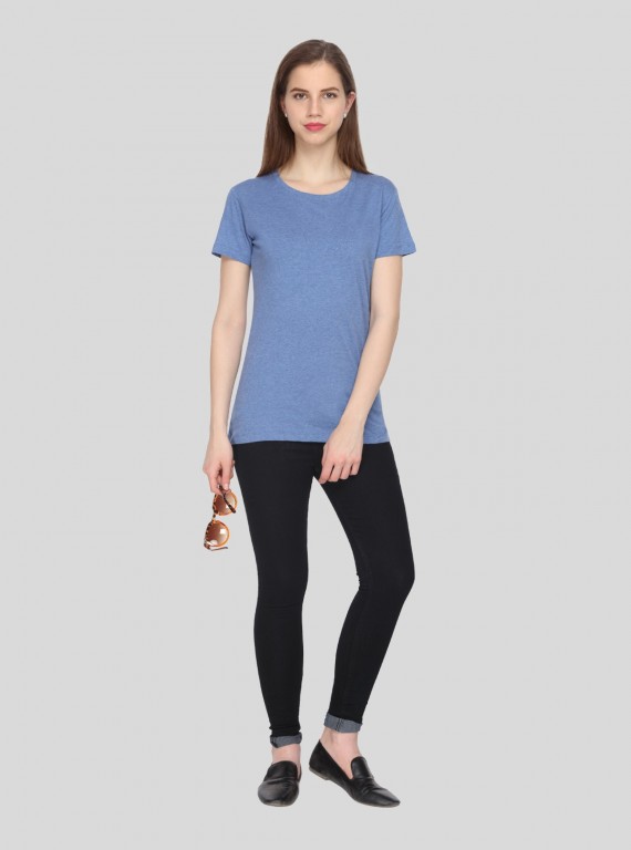 Light Blue Crew Neck TShirt
