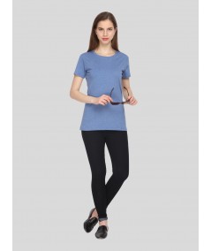 Light Blue Crew Neck TShirt