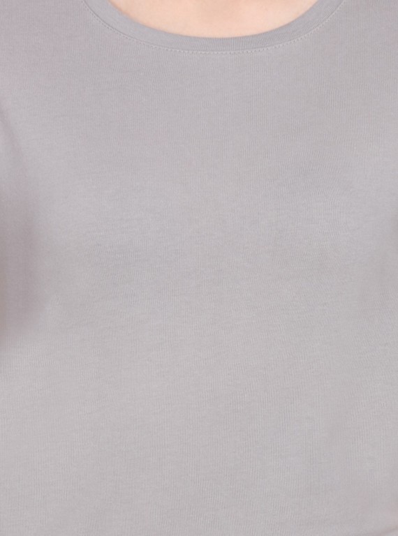 Grey Crew Neck TShirt