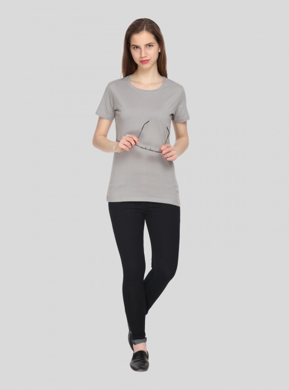 Grey Crew Neck TShirt