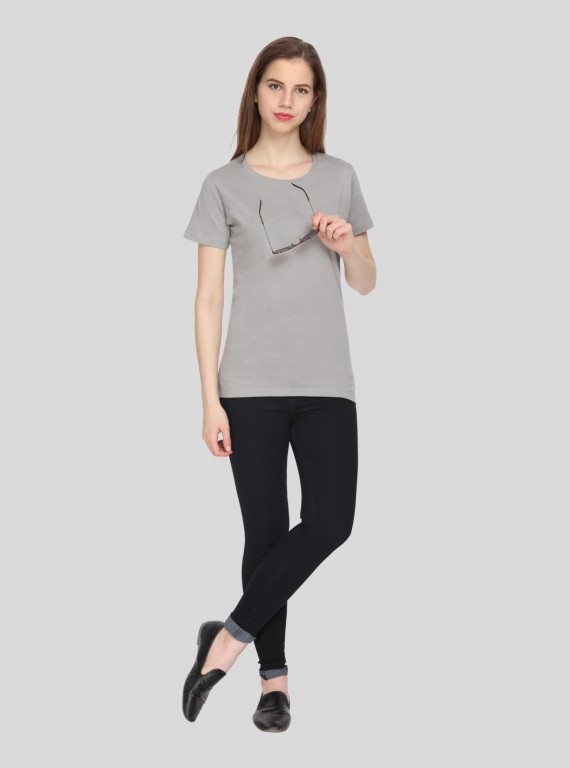 Grey Crew Neck TShirt