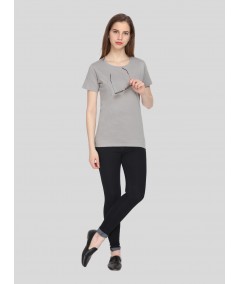 Grey Crew Neck TShirt