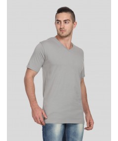 Grey Fonce V Neck TShirt