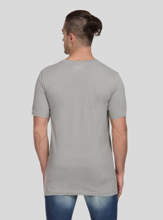 Grey Fonce V Neck TShirt