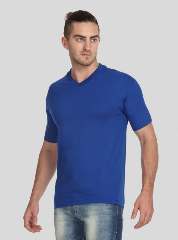 Royal V Neck TShirt