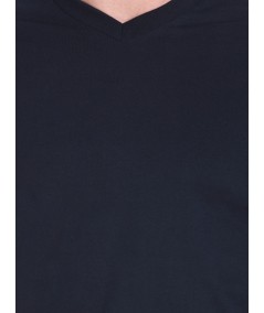 Navy Blue V Neck TShirt