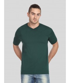 Deep Green V Neck TShirt