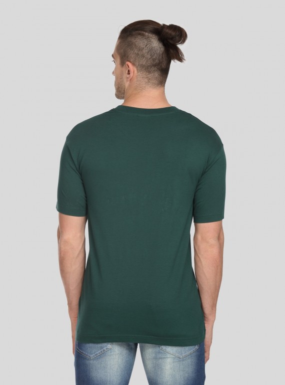 Deep Green V Neck TShirt