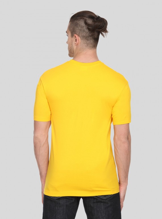 Yellow V Neck TShirt