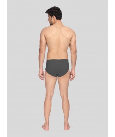 Charcol Melange jersey Brief - 2 Pack