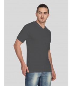 Dusted Grey V Neck TShirt