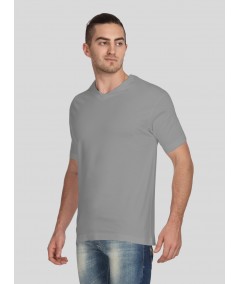 Light Grey V Neck TShirt