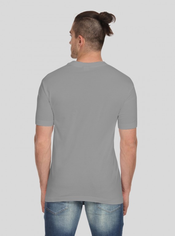 Light Grey V Neck TShirt