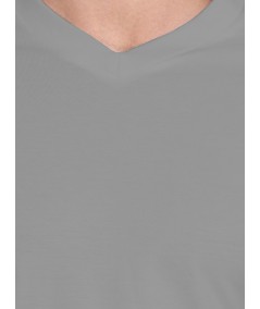 Light Grey V Neck TShirt