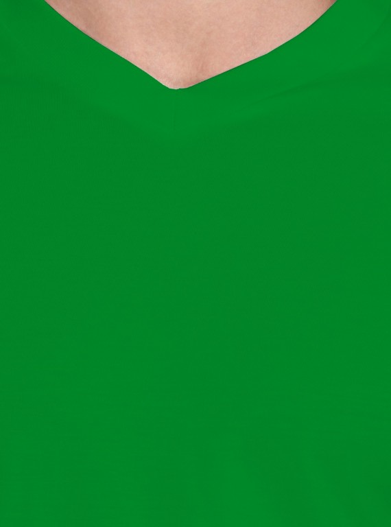 Green V Neck TShirt