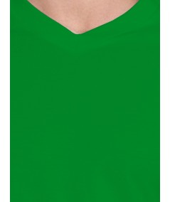 Green V Neck TShirt