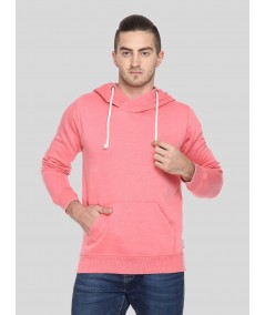 Men’s Pink Garment Dyed Sweatshirt – Soft-Tone Streetwear Classic