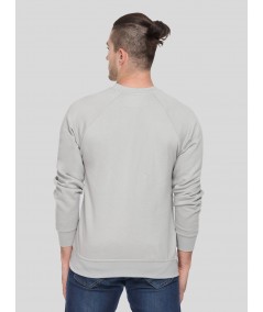 Grey Raglon Fleece Sweat Shirt