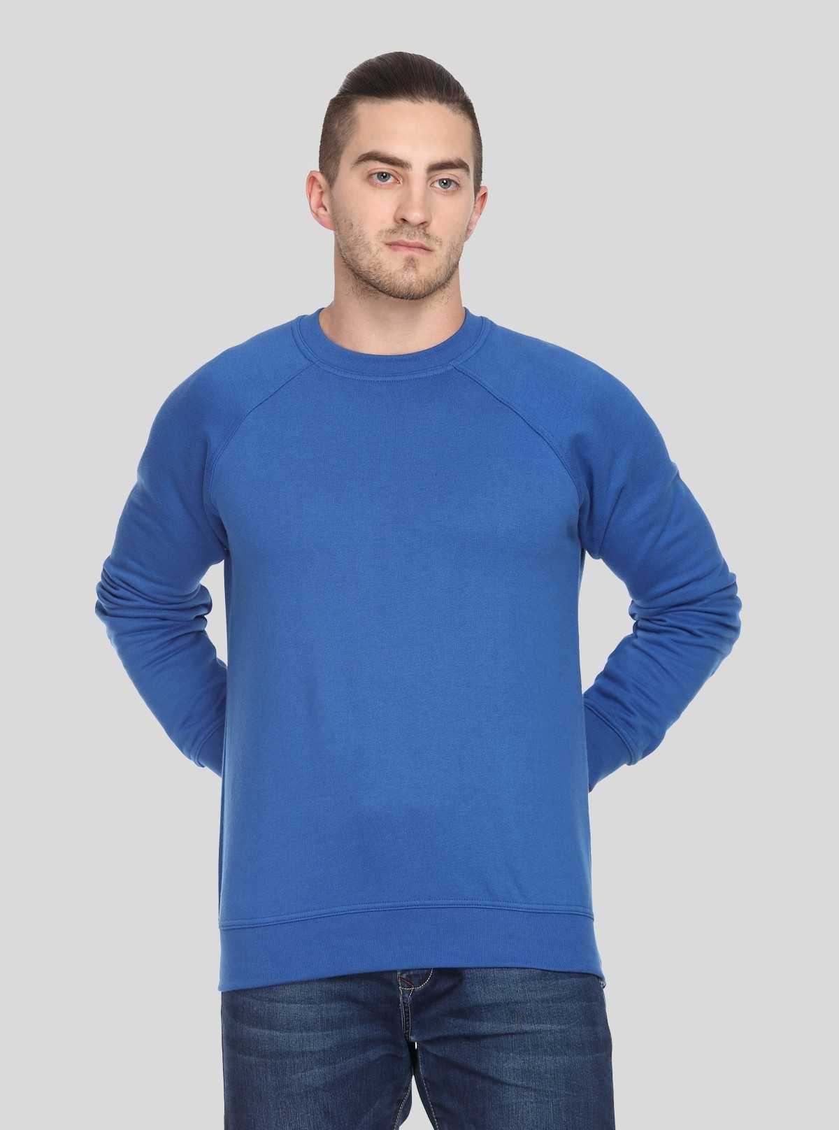 Royal Raglon Fleece Sweat Shirt