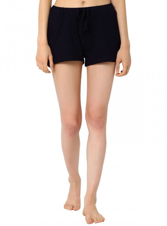 Navy Womens Shorts Boer and Fitch - 2
