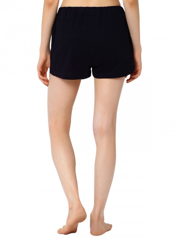 Navy Womens Shorts Boer and Fitch - 4