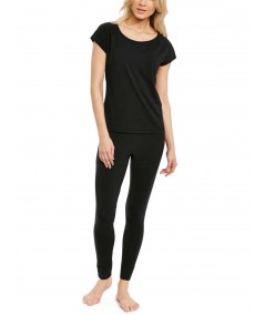 Black PJ Bottom Pant Boer and Fitch - 5