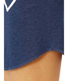 Navy Sleeveless Printed long Dress Boer and Fitch - 6