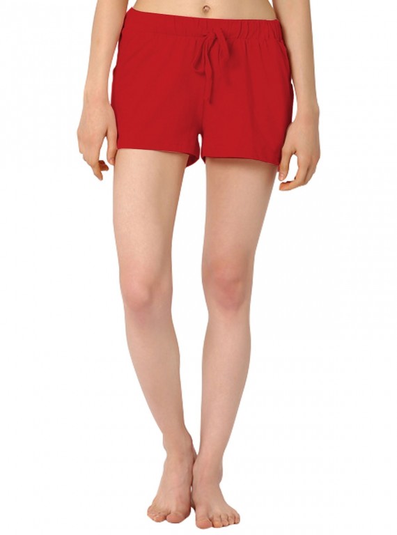 Red Womens Shorts Boer and Fitch - 1