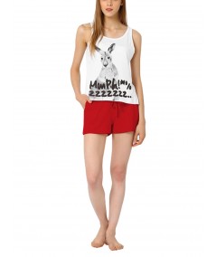 Red Womens Shorts Boer and Fitch - 5