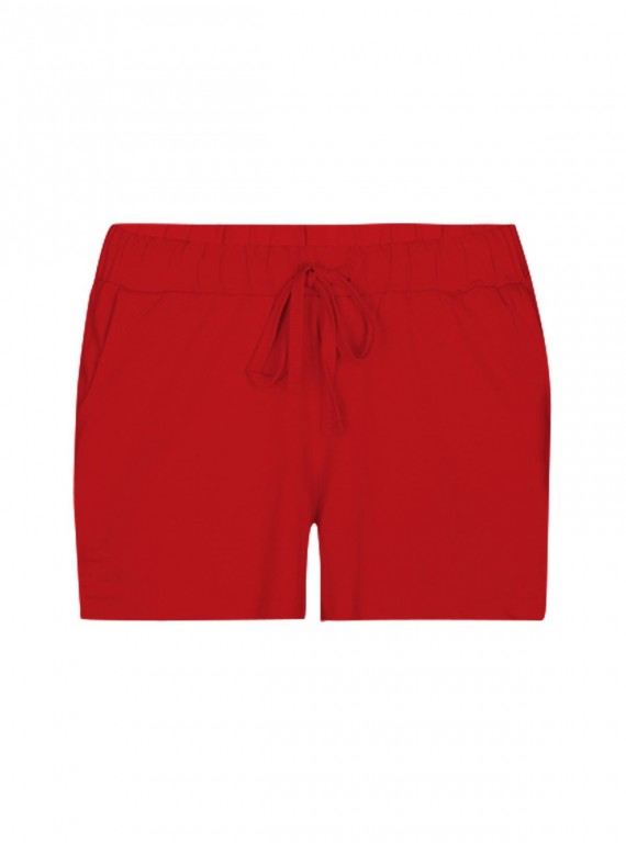 Red Womens Shorts Boer and Fitch - 6