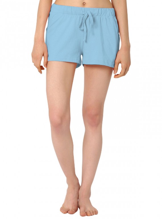 Sky Blue Womens Shorts Boer and Fitch - 2
