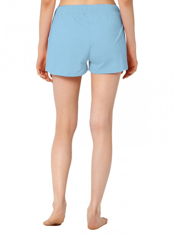 Sky Blue Womens Shorts Boer and Fitch - 4