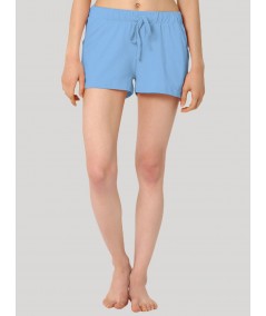 Light Blue Womens Shorts Boer and Fitch - 1