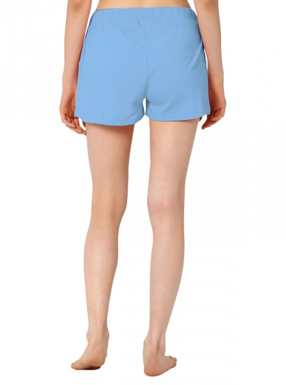 Light Blue Womens Shorts Boer and Fitch - 4