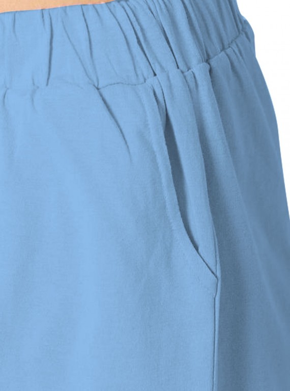 Light Blue Womens Shorts Boer and Fitch - 7