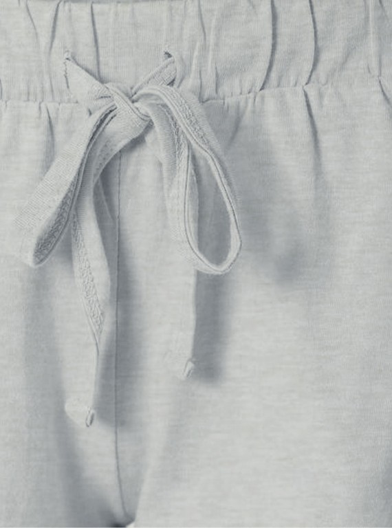 White Melange Womens Shorts Boer and Fitch - 6