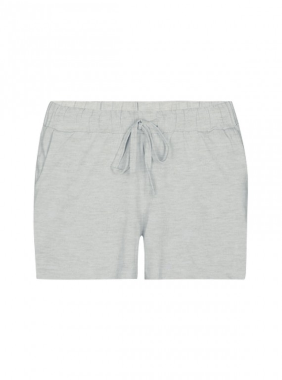 White Melange Womens Shorts Boer and Fitch - 8