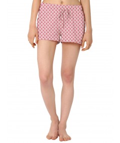 Pink Floral Print Womens Shorts Boer and Fitch - 1