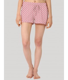 Women’s Pink Floral Printed Cotton Shorts – Soft & Stylish | Boer & Fitch