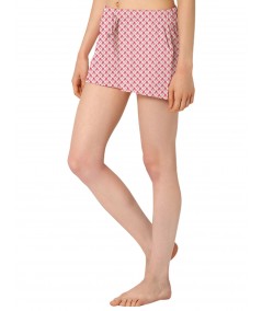 Pink Floral Print Womens Shorts Boer and Fitch - 3