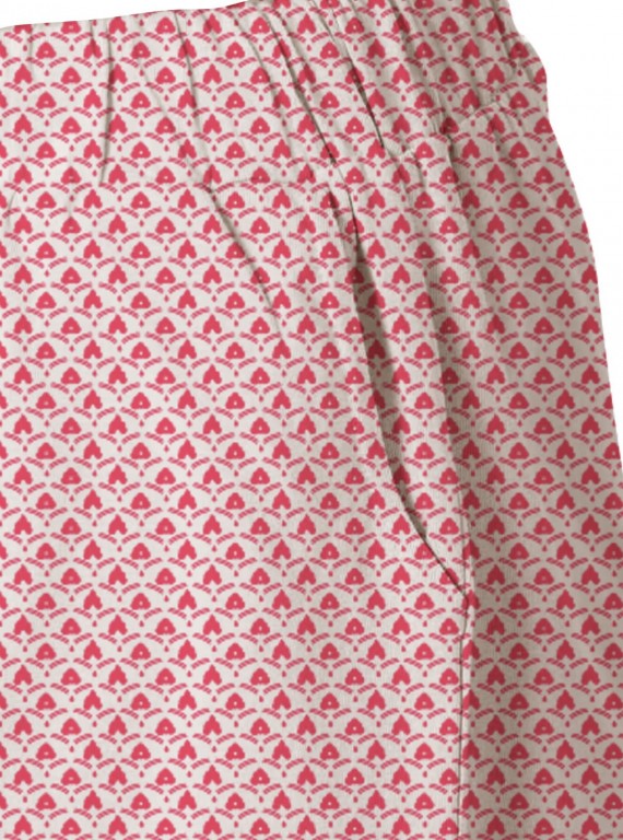 Pink Floral Print Womens Shorts Boer and Fitch - 7
