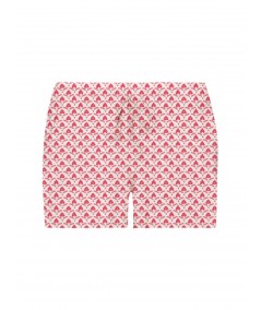 Pink Floral Print Womens Shorts Boer and Fitch - 8