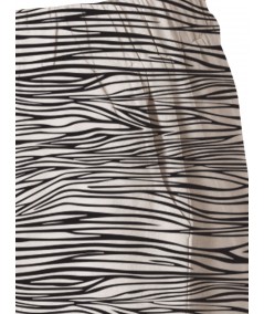 Graphic Zebra Skin Print Womens Shorts Boer and Fitch - 6