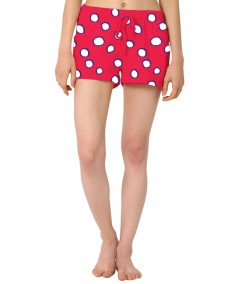Graphic Fushia Printed Womens Shorts Boer and Fitch - 2