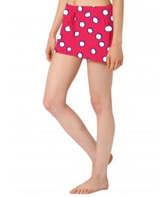 Graphic Fushia Printed Womens Shorts Boer and Fitch - 3