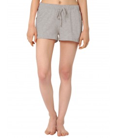 Grey Melange Womens Shorts Boer and Fitch - 3